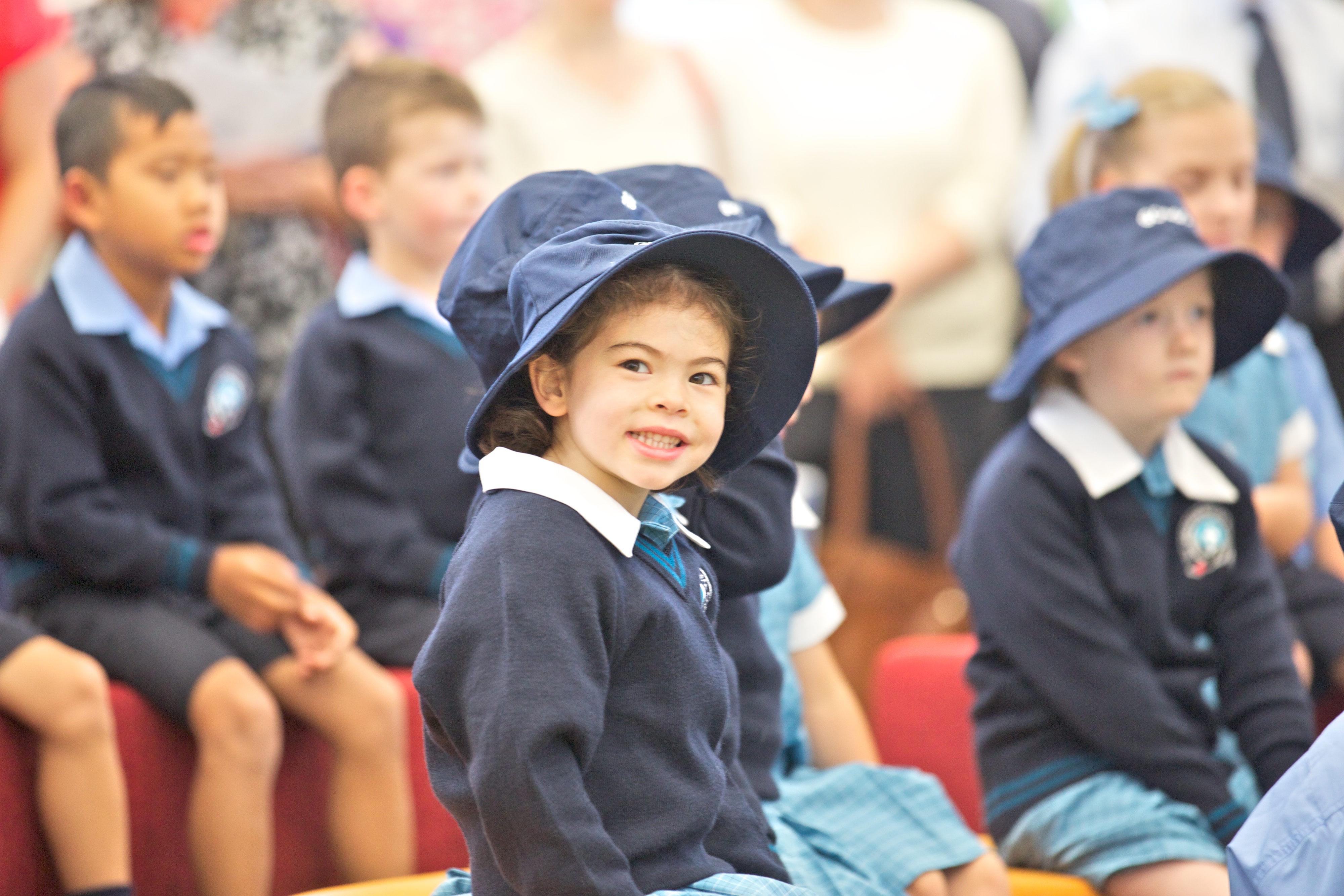 Anglican School Girl smiling