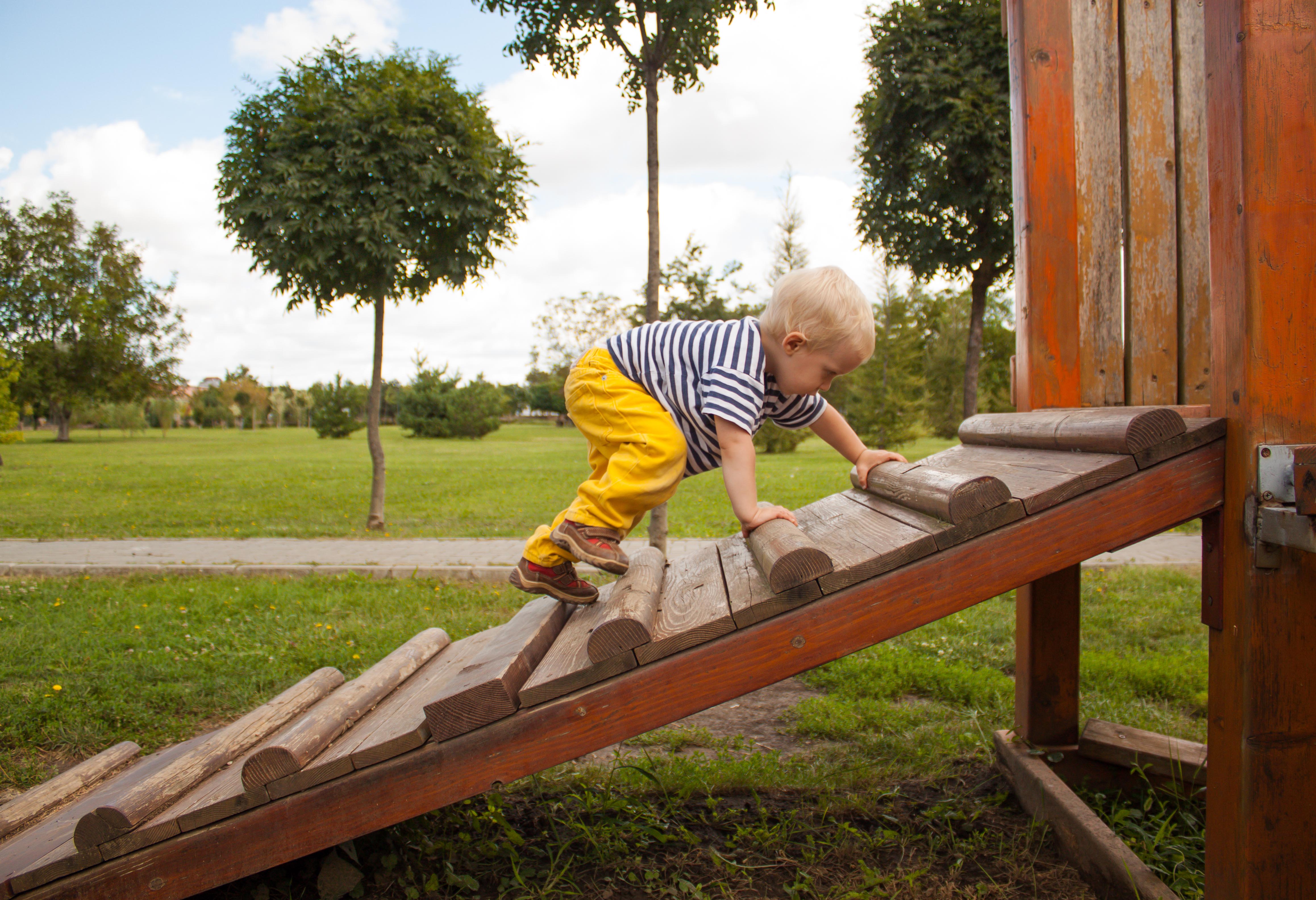 Boy at the playground