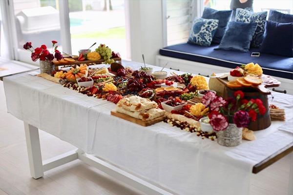 grazing table